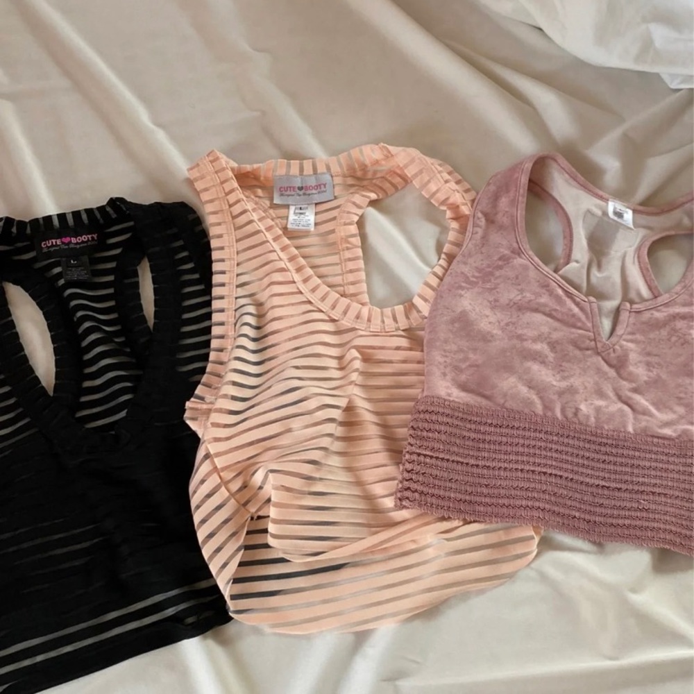 Cute Booty Lounge Crop Tops
